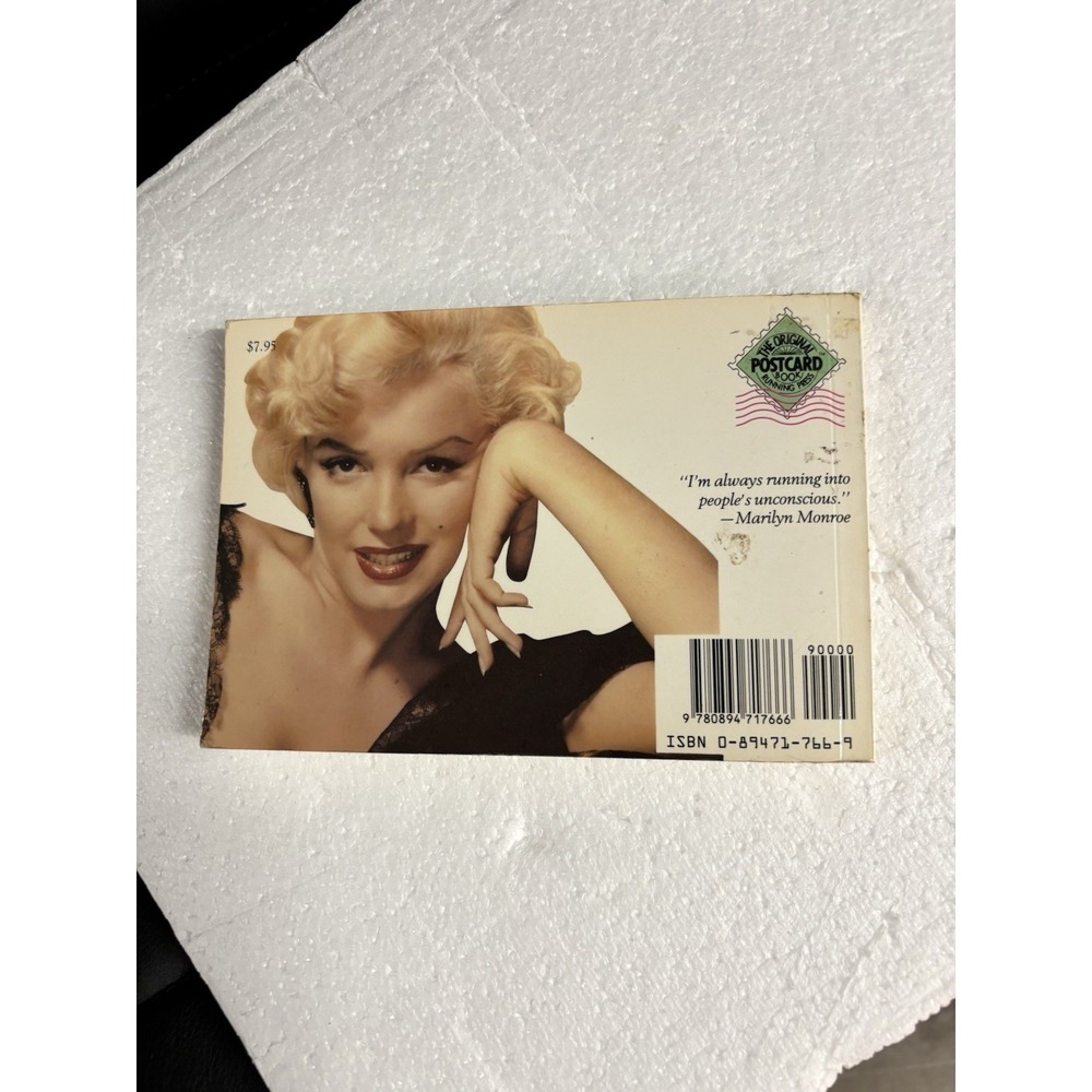Postcard Book Marilyn Monroe by Running Press Staff 30 Cards 1989 - Picture 2 of 4